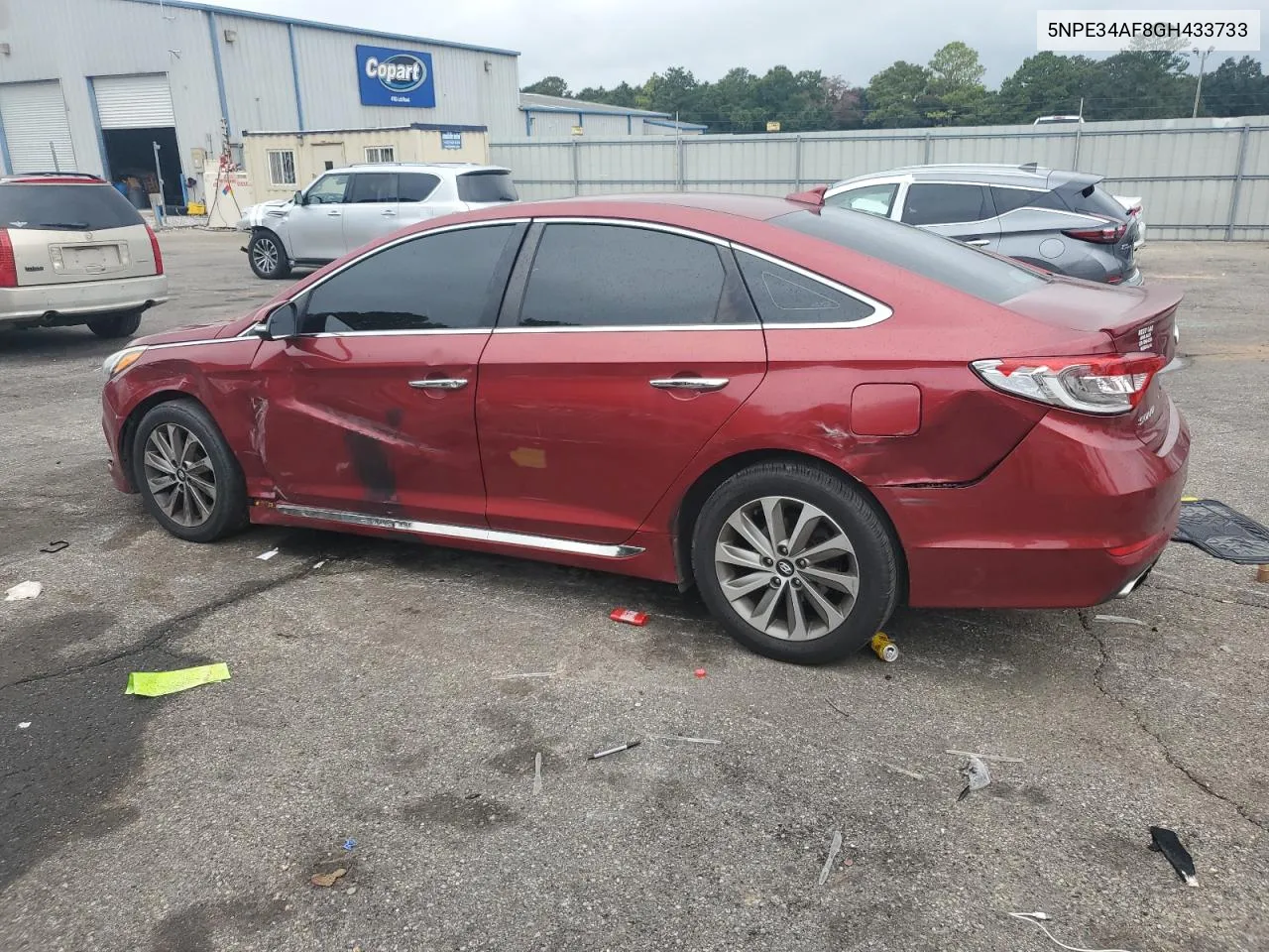 5NPE34AF8GH433733 2016 Hyundai Sonata Sport