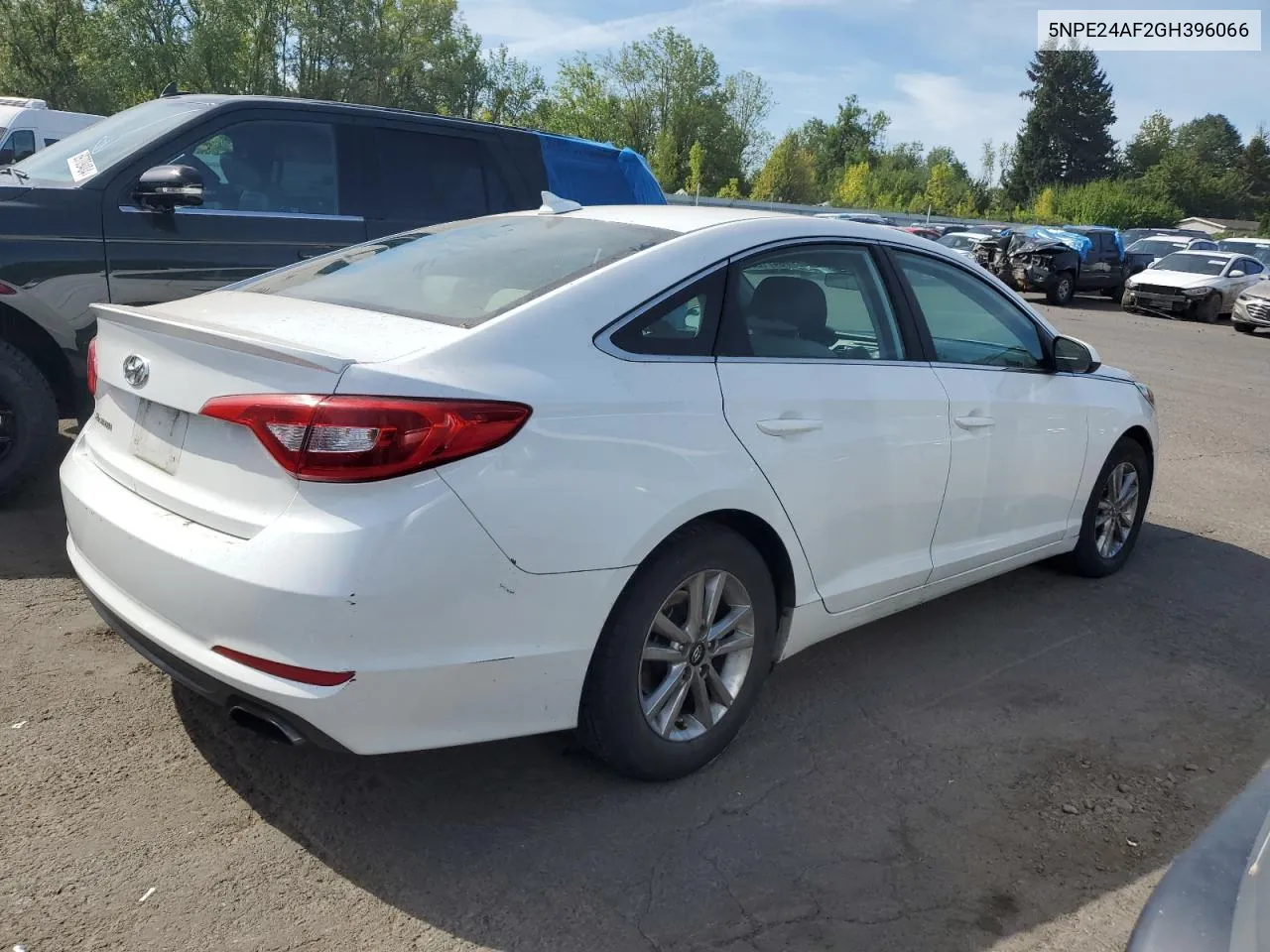 2016 Hyundai Sonata Se VIN: 5NPE24AF2GH396066 Lot: 70471204