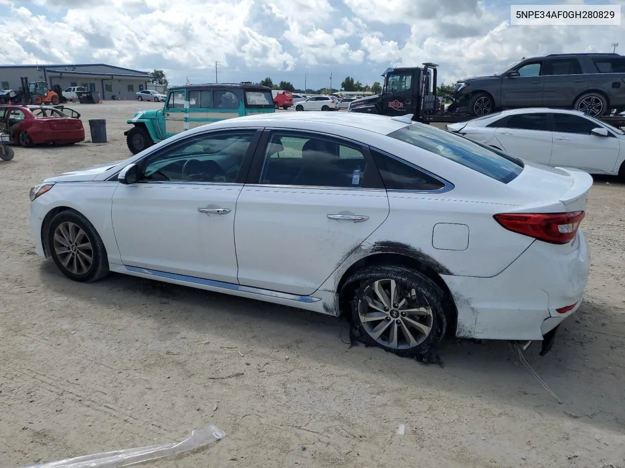 2016 Hyundai Sonata Sport VIN: 5NPE34AF0GH280829 Lot: 70484784