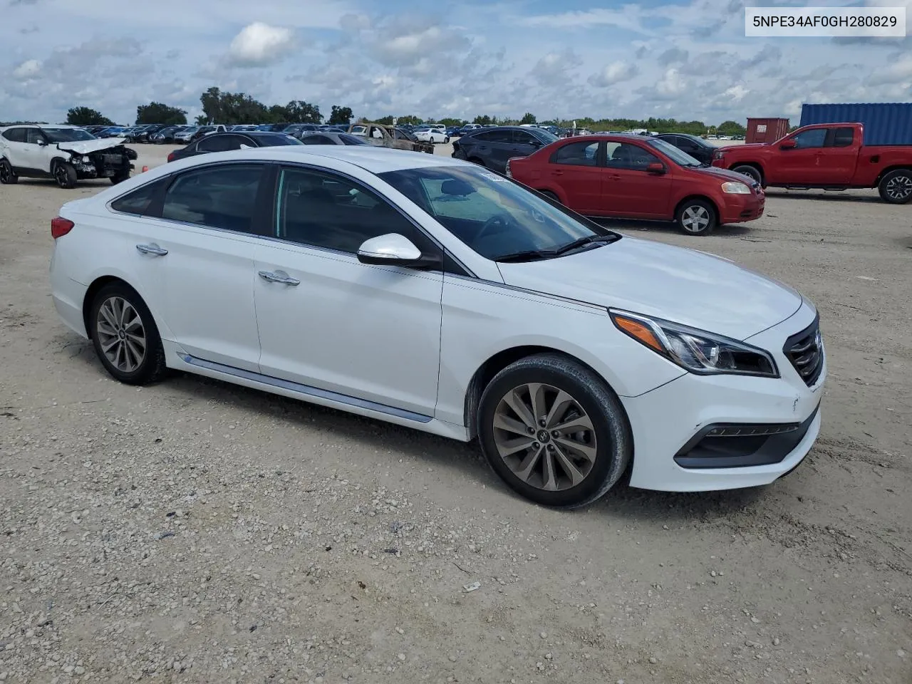 2016 Hyundai Sonata Sport VIN: 5NPE34AF0GH280829 Lot: 70484784