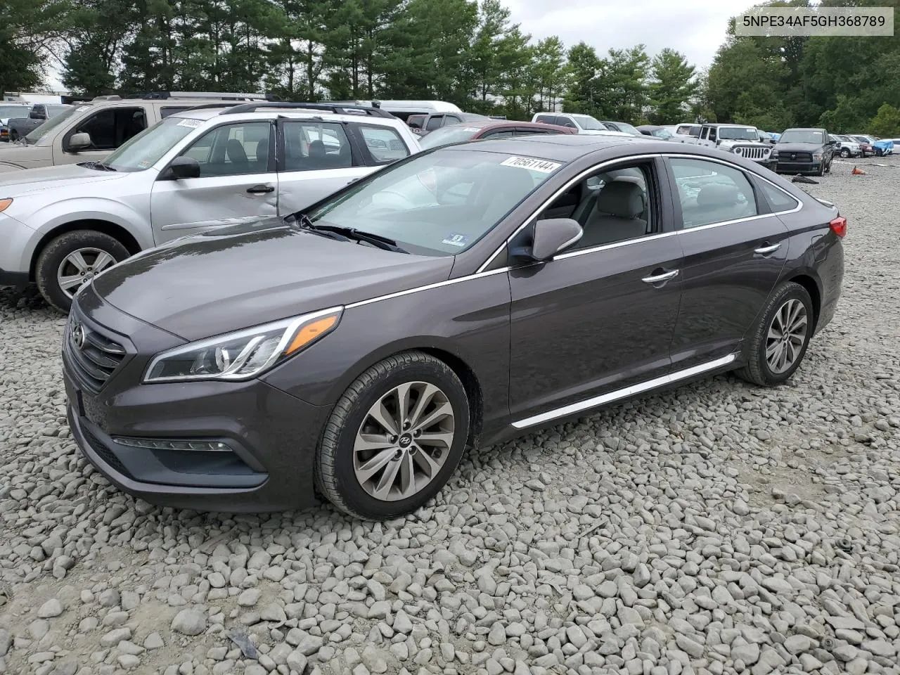 2016 Hyundai Sonata Sport VIN: 5NPE34AF5GH368789 Lot: 70561144