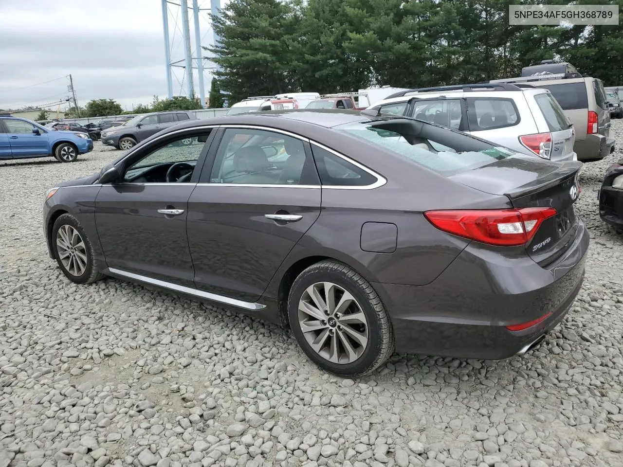 2016 Hyundai Sonata Sport VIN: 5NPE34AF5GH368789 Lot: 70561144