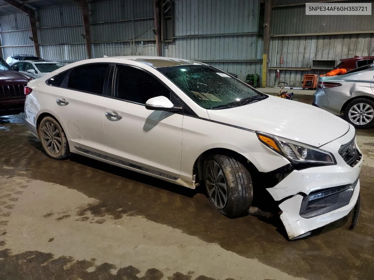 5NPE34AF6GH353721 2016 Hyundai Sonata Sport