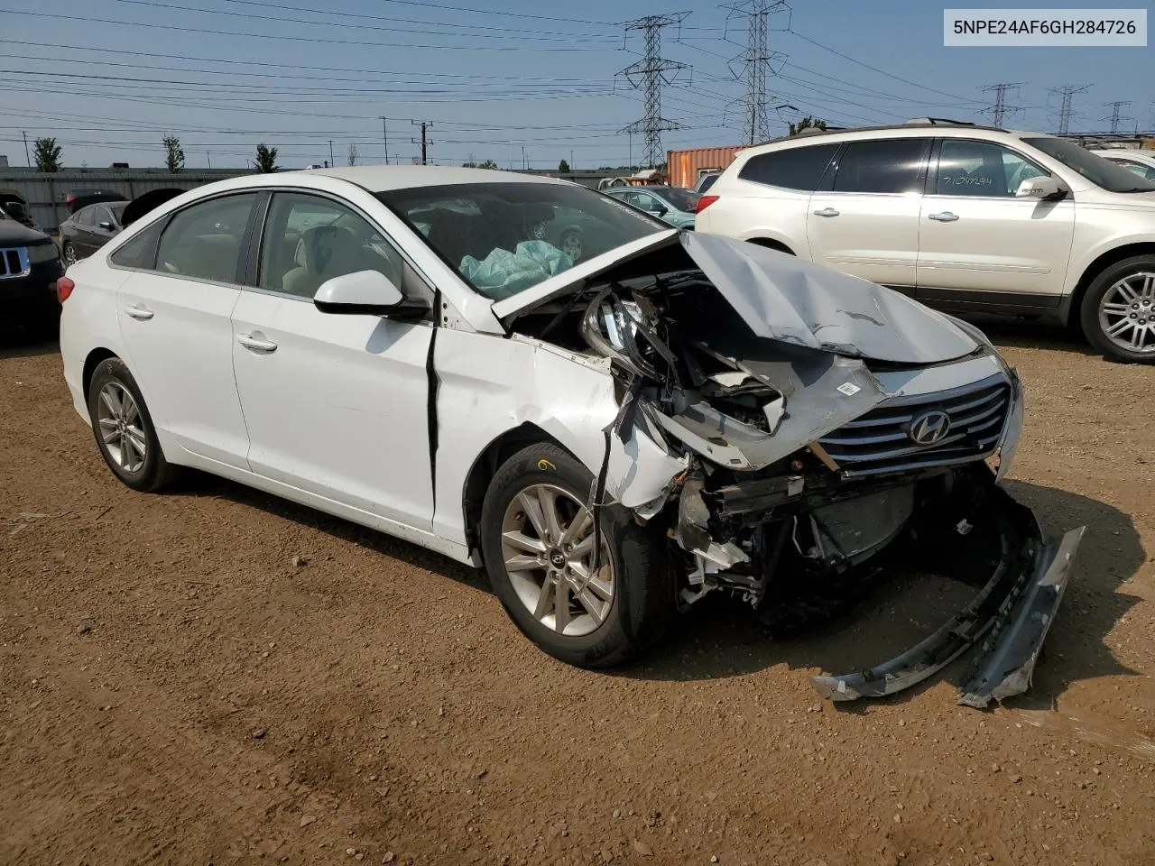 5NPE24AF6GH284726 2016 Hyundai Sonata Se