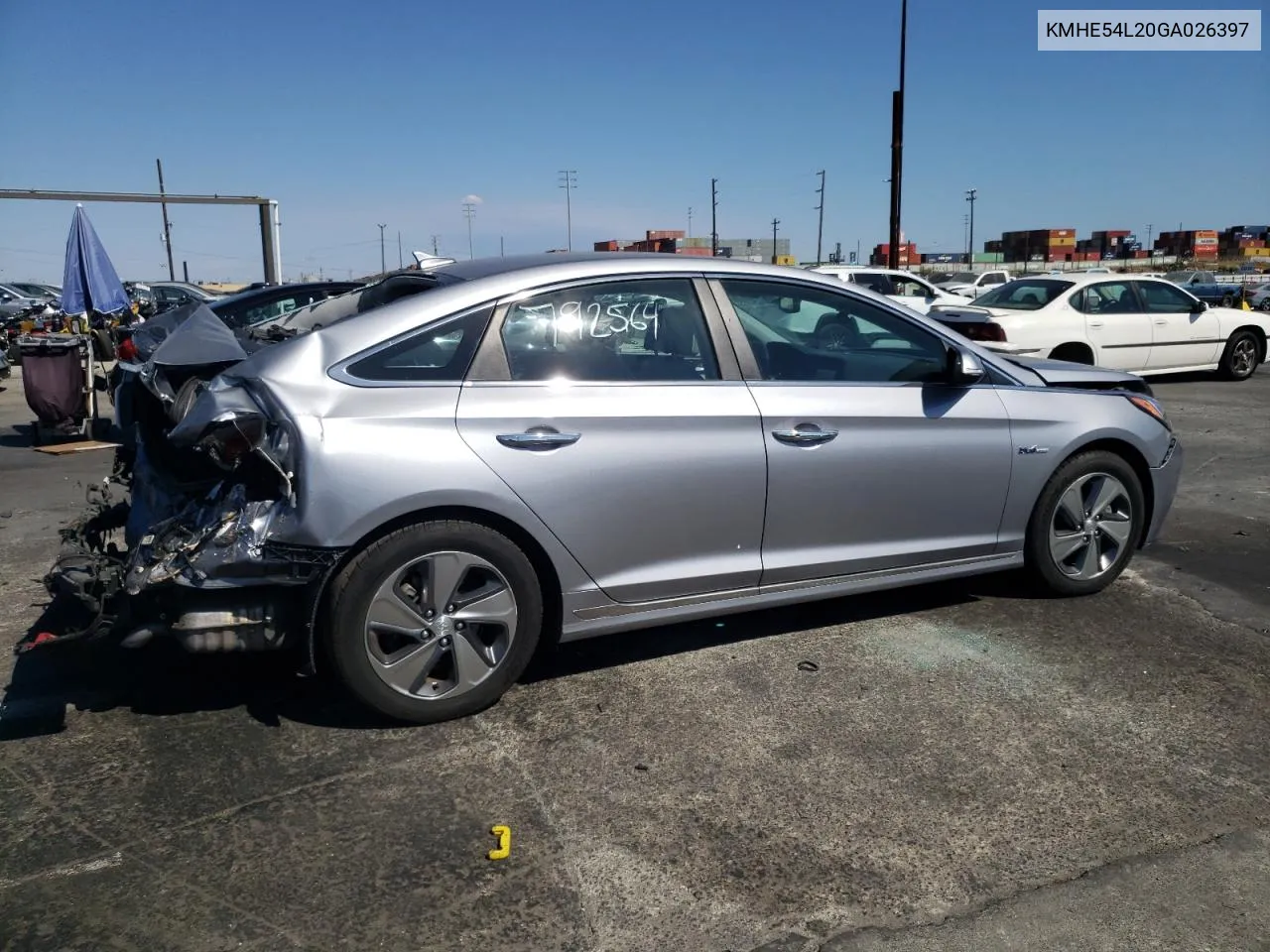 KMHE54L20GA026397 2016 Hyundai Sonata Plug-In Hybrid