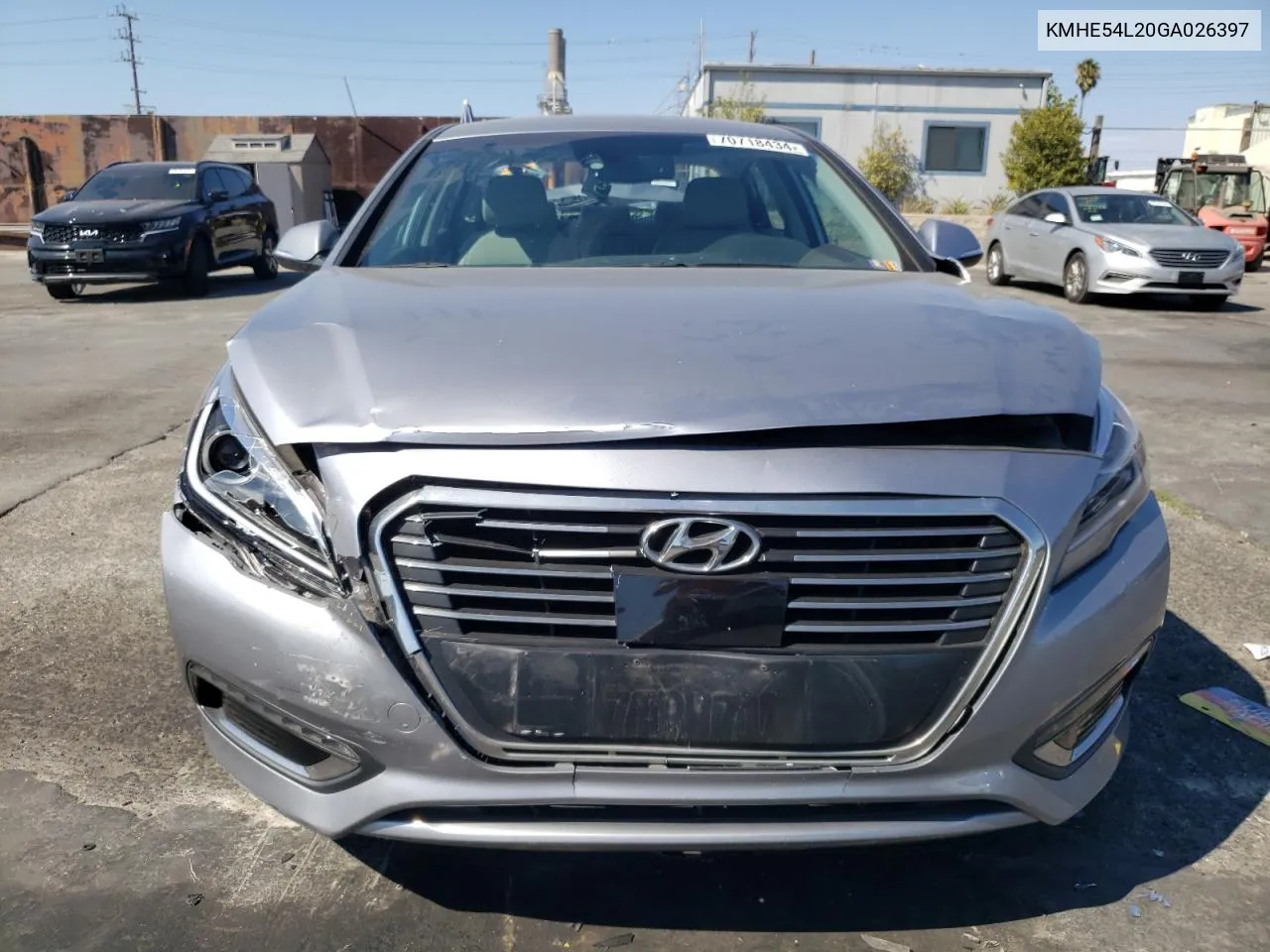 2016 Hyundai Sonata Plug-In Hybrid VIN: KMHE54L20GA026397 Lot: 70718434