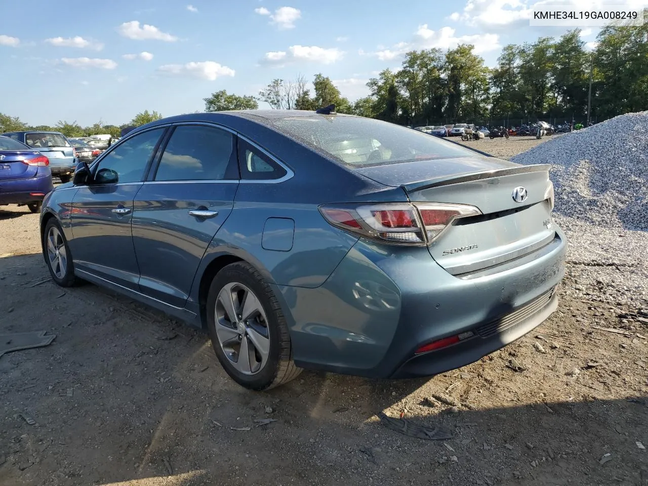 KMHE34L19GA008249 2016 Hyundai Sonata Hybrid