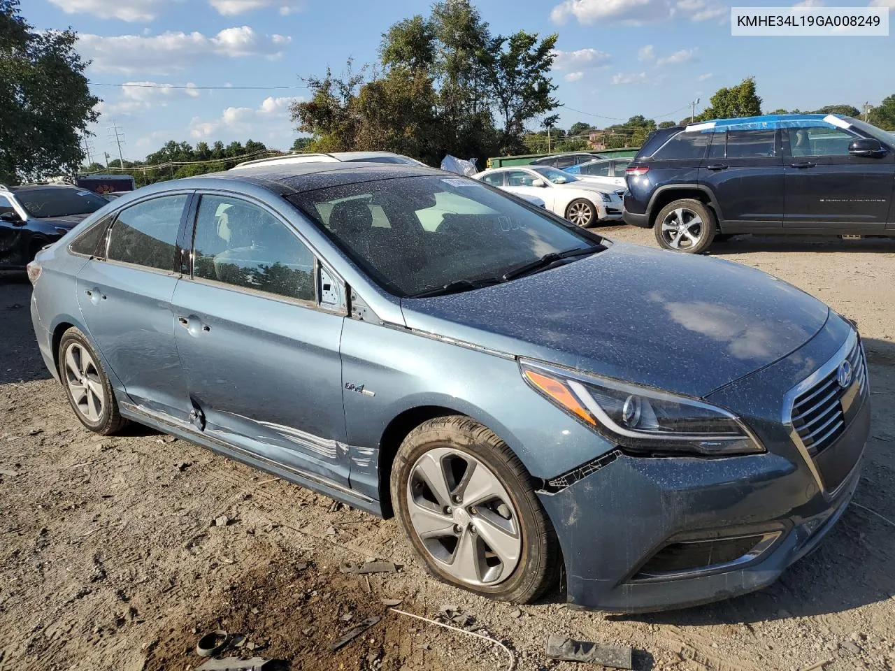 KMHE34L19GA008249 2016 Hyundai Sonata Hybrid