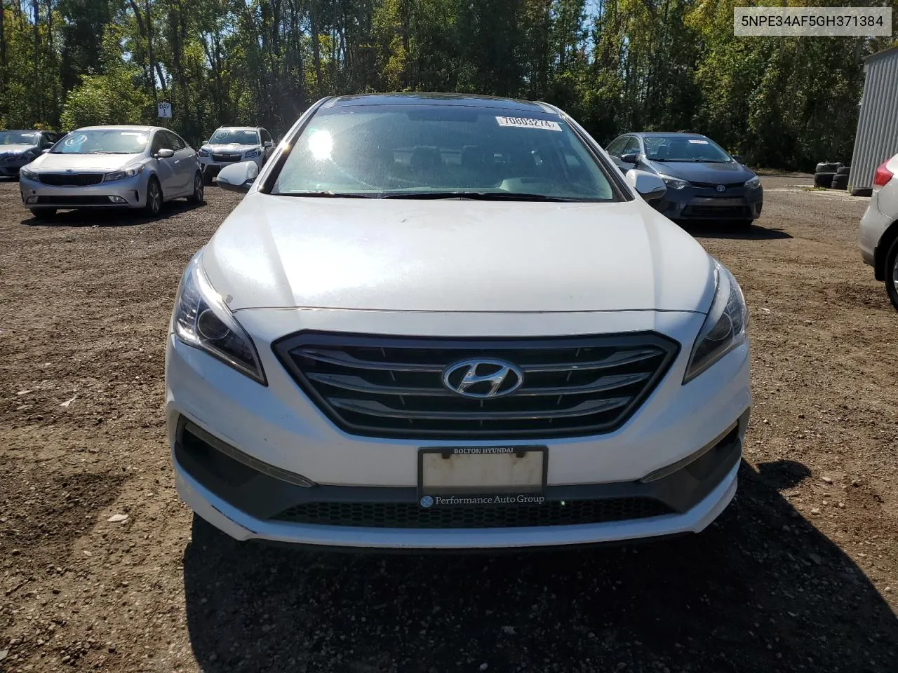 5NPE34AF5GH371384 2016 Hyundai Sonata Sport