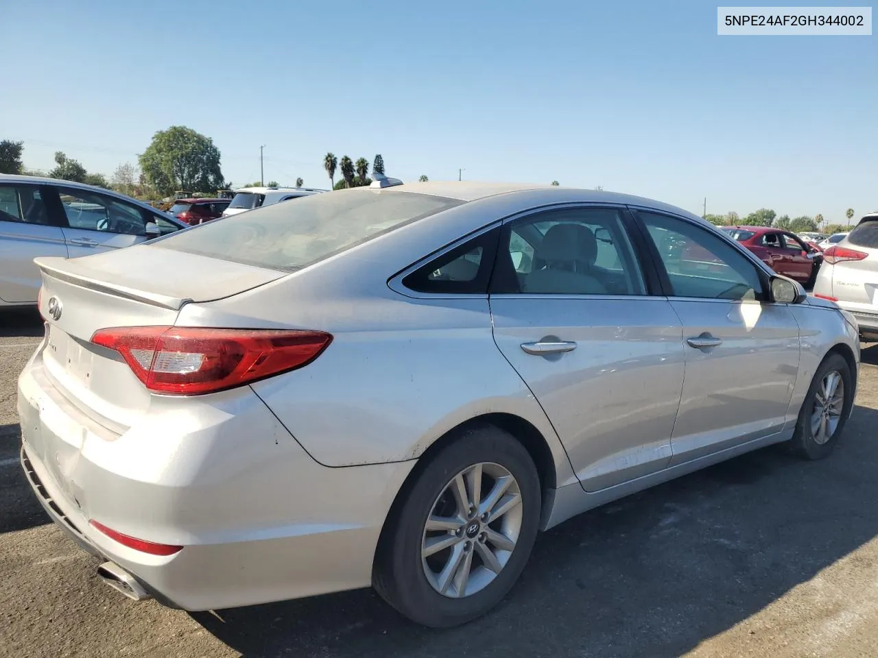 5NPE24AF2GH344002 2016 Hyundai Sonata Se