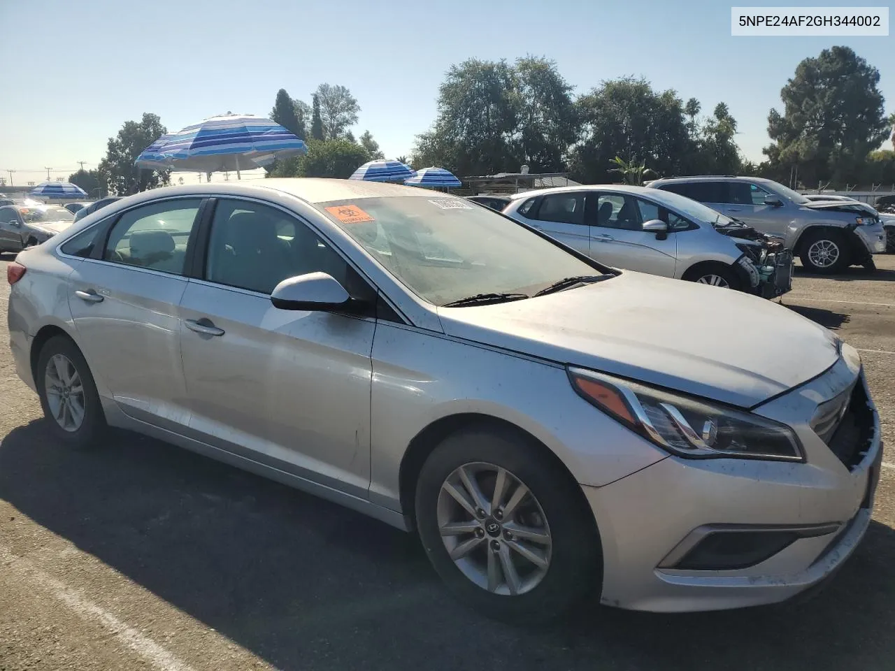 5NPE24AF2GH344002 2016 Hyundai Sonata Se