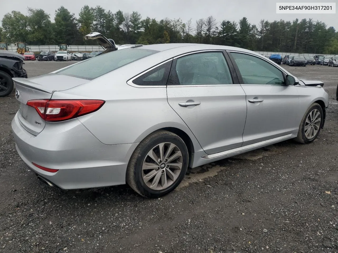 2016 Hyundai Sonata Sport VIN: 5NPE34AF9GH317201 Lot: 71162304