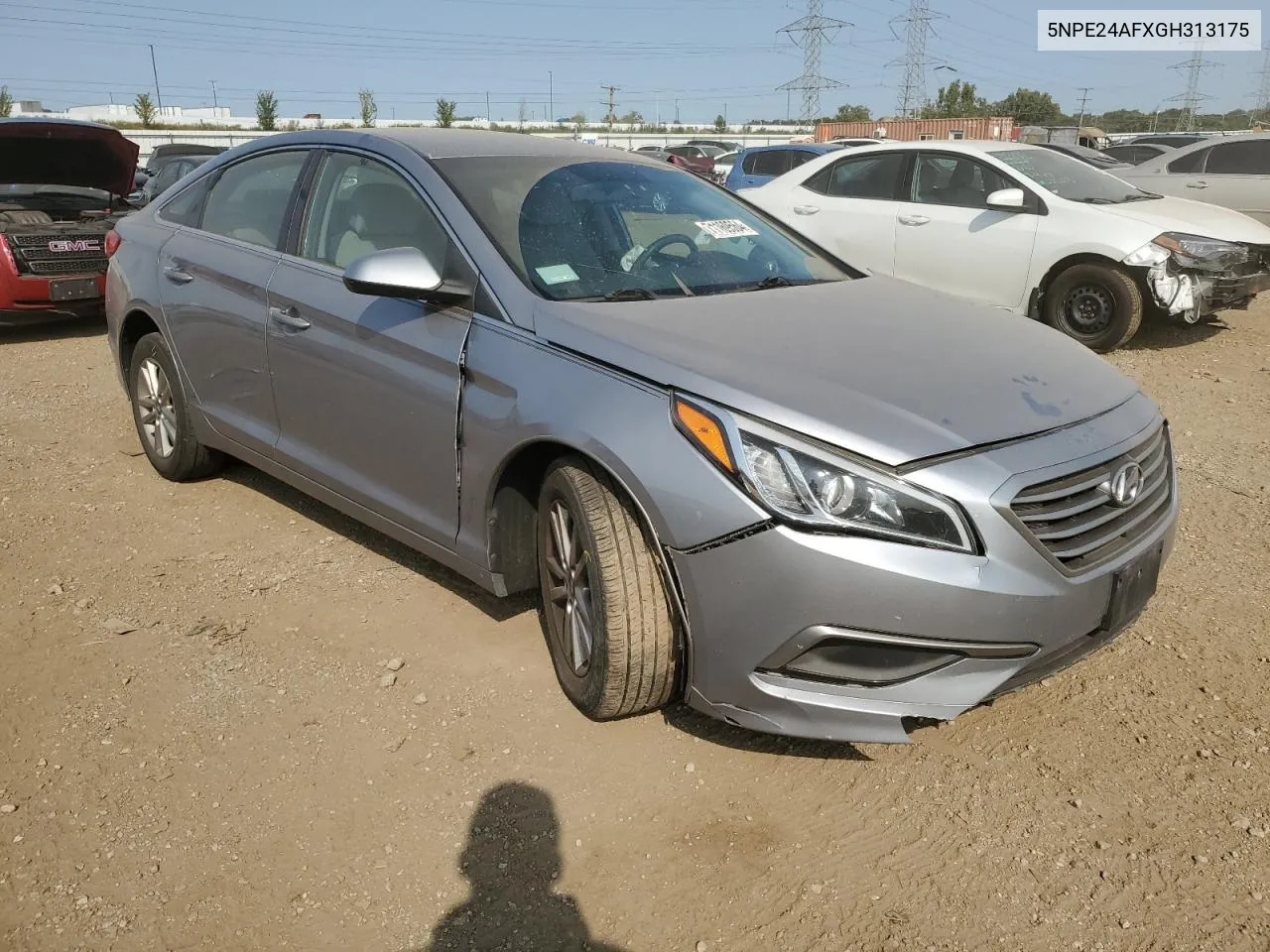 2016 Hyundai Sonata Se VIN: 5NPE24AFXGH313175 Lot: 71169564