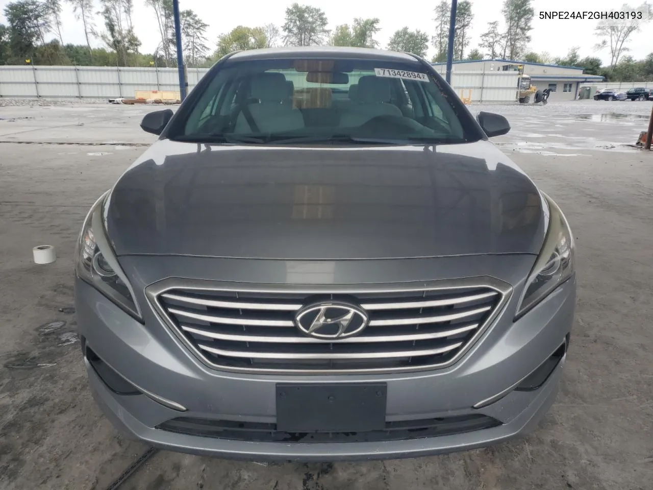 5NPE24AF2GH403193 2016 Hyundai Sonata Se