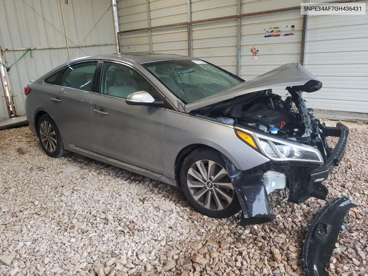 2016 Hyundai Sonata Sport VIN: 5NPE34AF7GH436431 Lot: 71351644