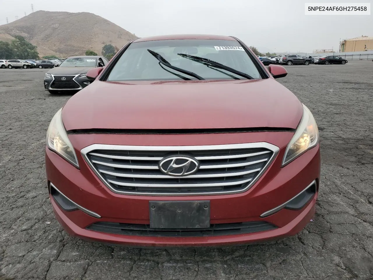 5NPE24AF6GH275458 2016 Hyundai Sonata Se