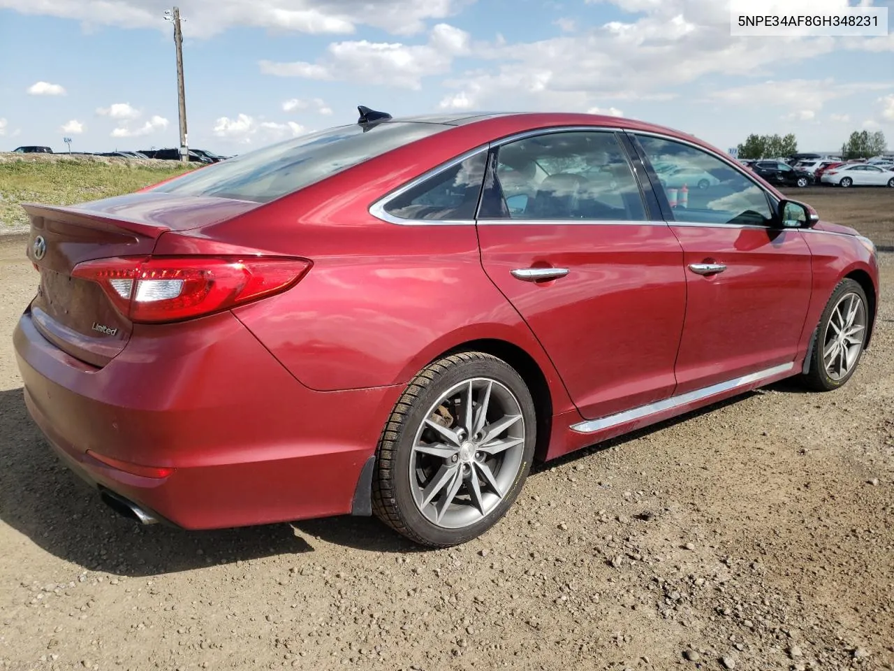 2016 Hyundai Sonata Sport VIN: 5NPE34AF8GH348231 Lot: 71458354