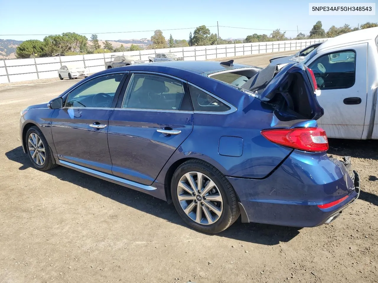 5NPE34AF5GH348543 2016 Hyundai Sonata Sport