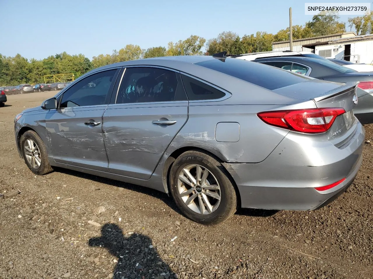 5NPE24AFXGH273759 2016 Hyundai Sonata Se