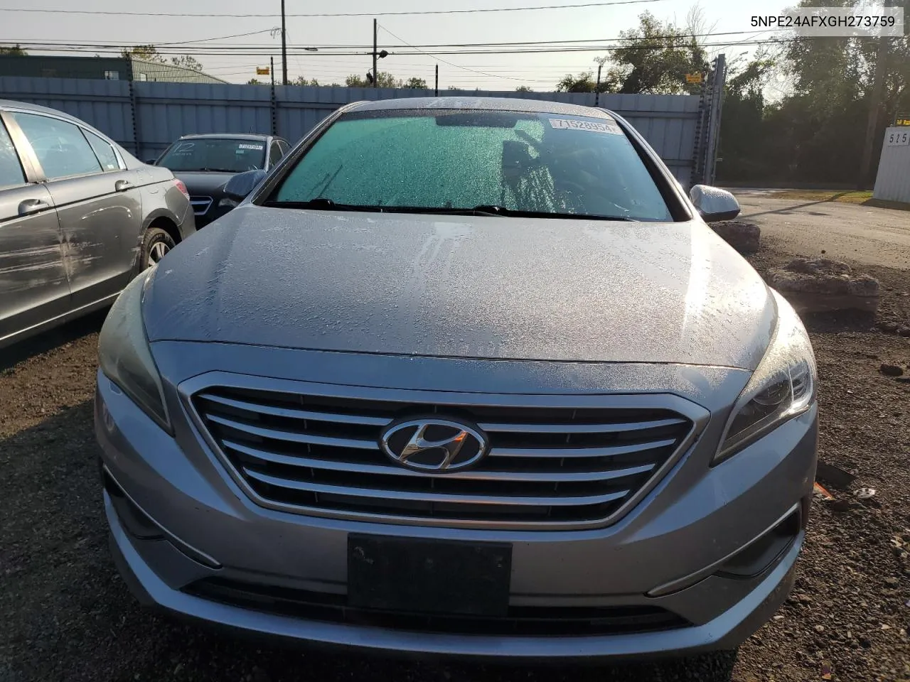 5NPE24AFXGH273759 2016 Hyundai Sonata Se