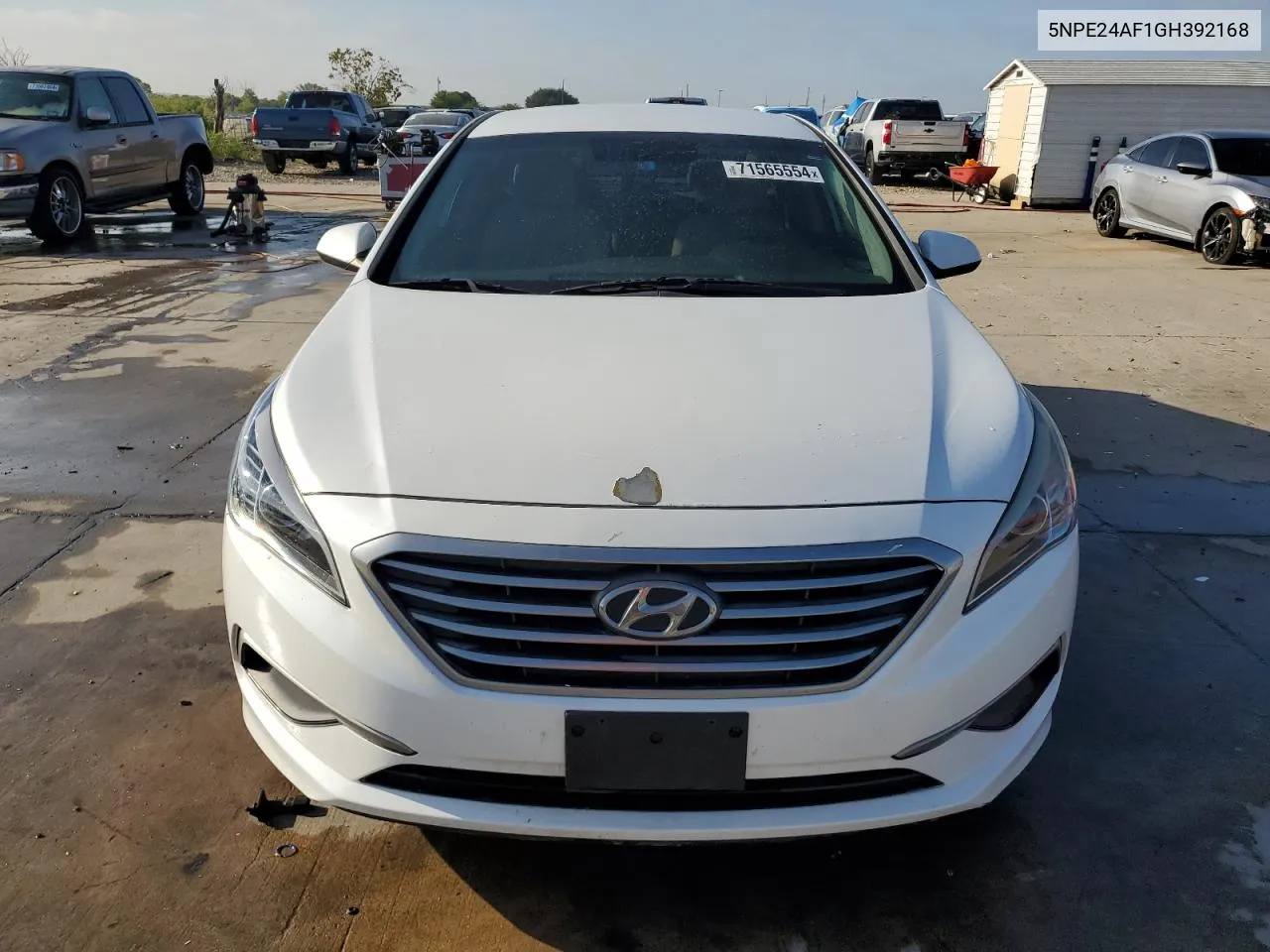 2016 Hyundai Sonata Se VIN: 5NPE24AF1GH392168 Lot: 71565554