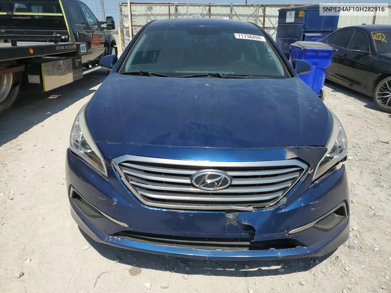 2016 Hyundai Sonata Se VIN: 5NPE24AF1GH282916 Lot: 71738494