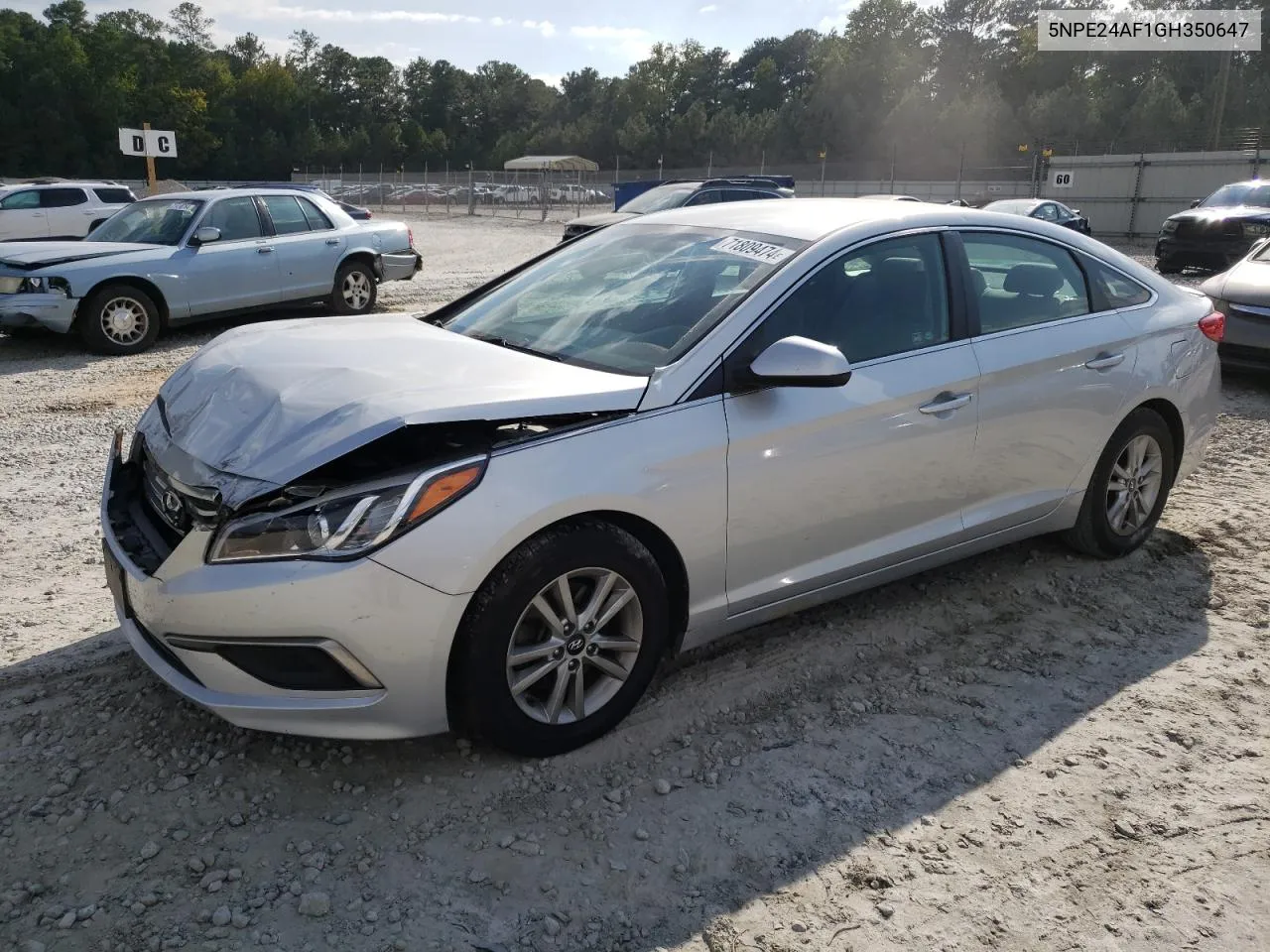 5NPE24AF1GH350647 2016 Hyundai Sonata Se