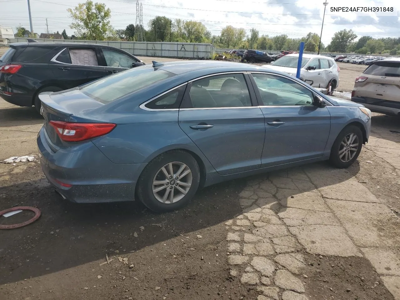 2016 Hyundai Sonata Se VIN: 5NPE24AF7GH391848 Lot: 71820324