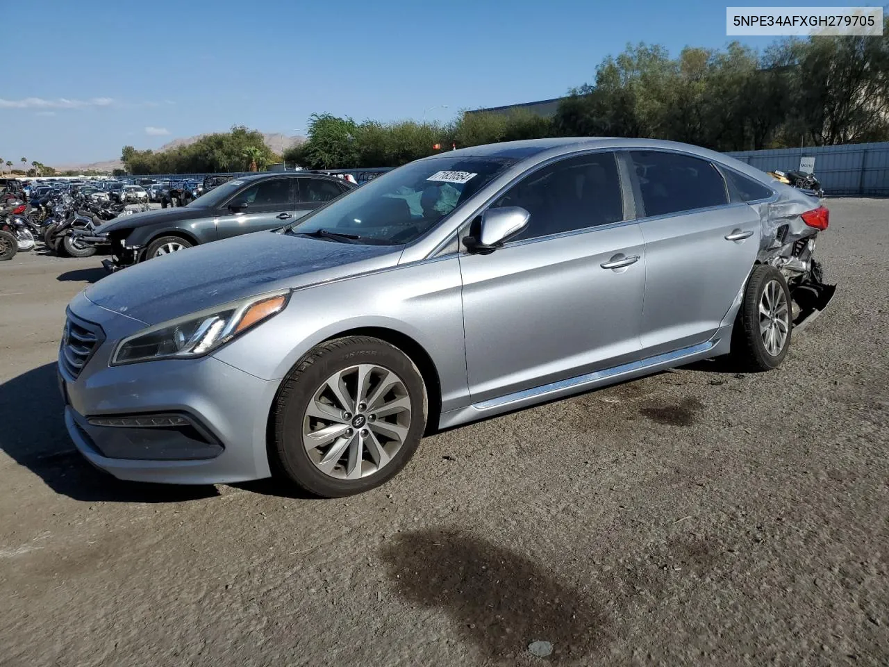 5NPE34AFXGH279705 2016 Hyundai Sonata Sport