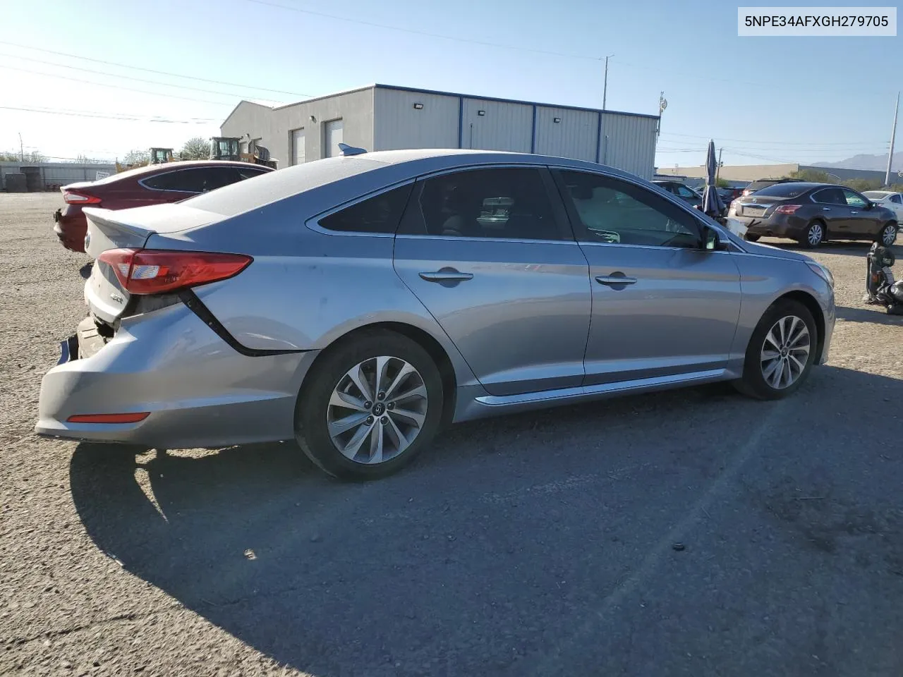 5NPE34AFXGH279705 2016 Hyundai Sonata Sport