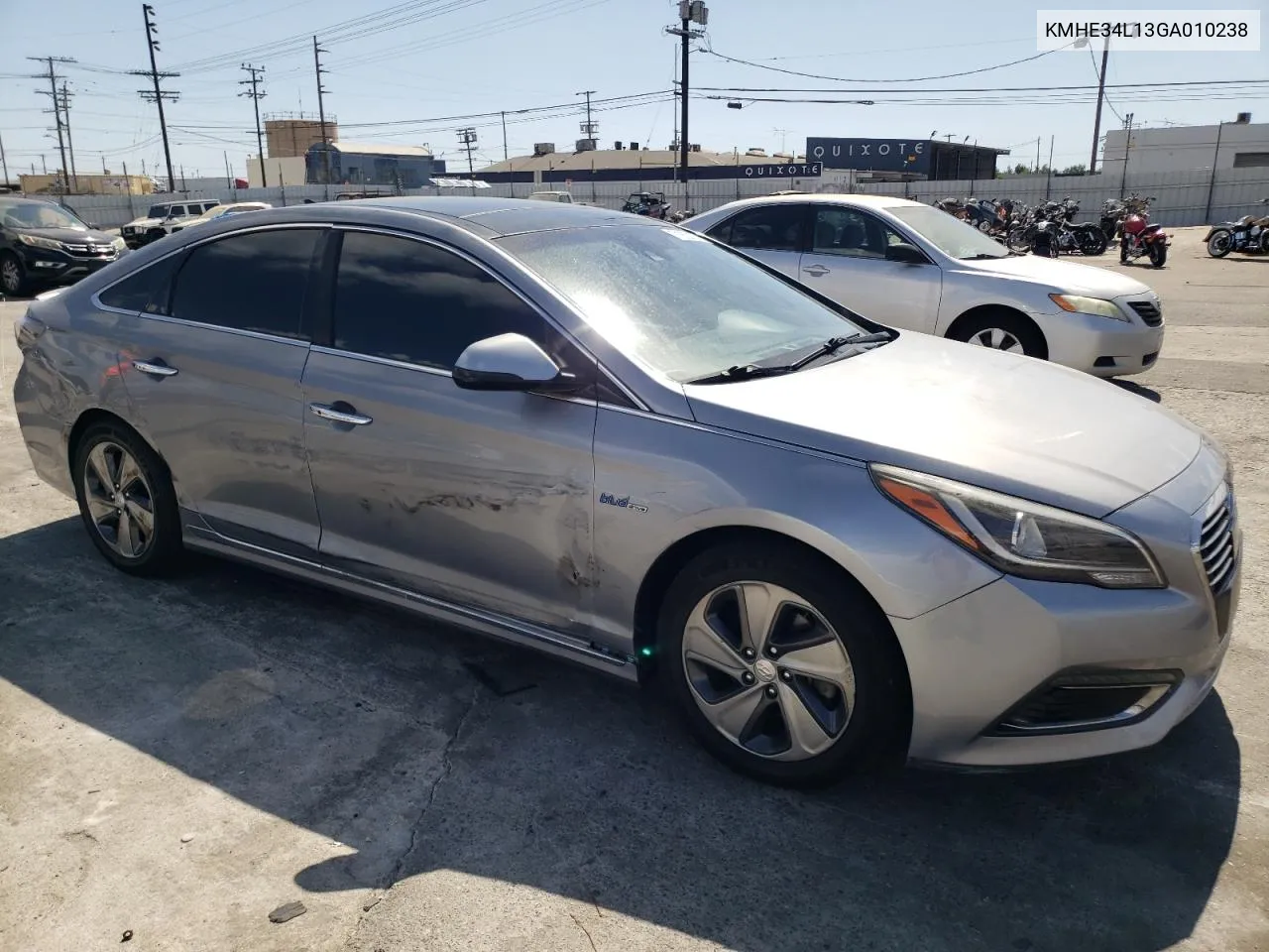 2016 Hyundai Sonata Hybrid VIN: KMHE34L13GA010238 Lot: 71852104