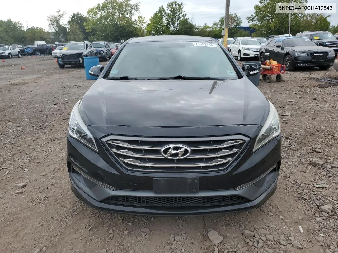 2016 Hyundai Sonata Sport VIN: 5NPE34AF0GH419843 Lot: 71962714