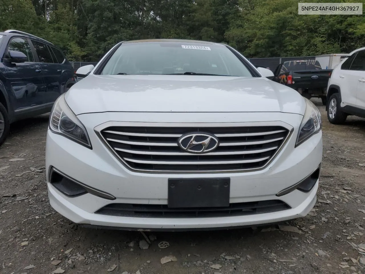 2016 Hyundai Sonata Se VIN: 5NPE24AF4GH367927 Lot: 72313324