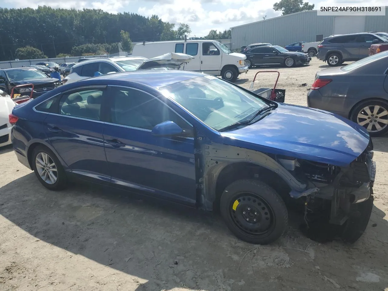 5NPE24AF9GH318691 2016 Hyundai Sonata Se