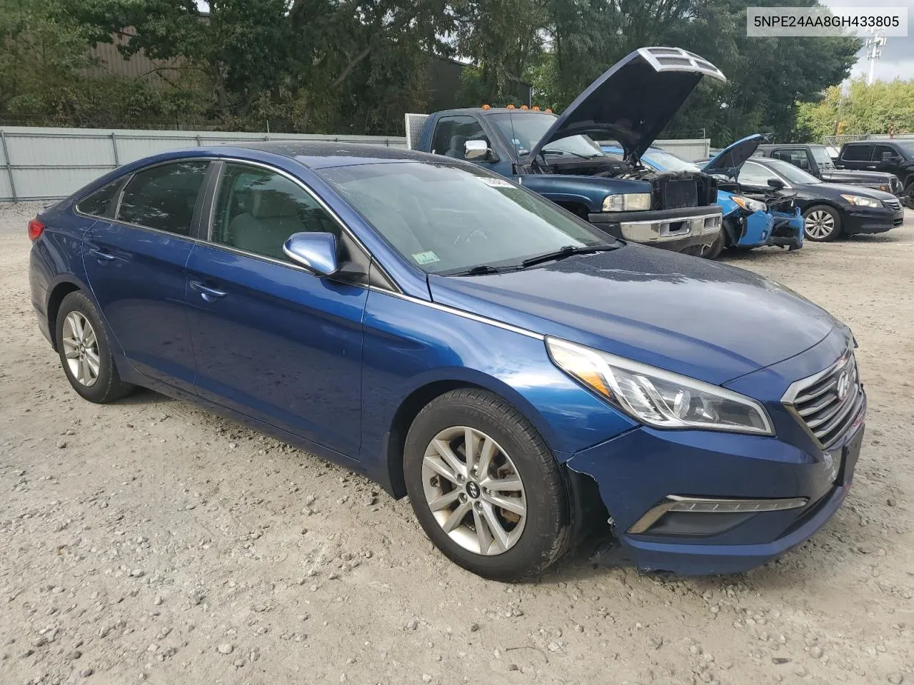 2016 Hyundai Sonata Eco VIN: 5NPE24AA8GH433805 Lot: 72454314