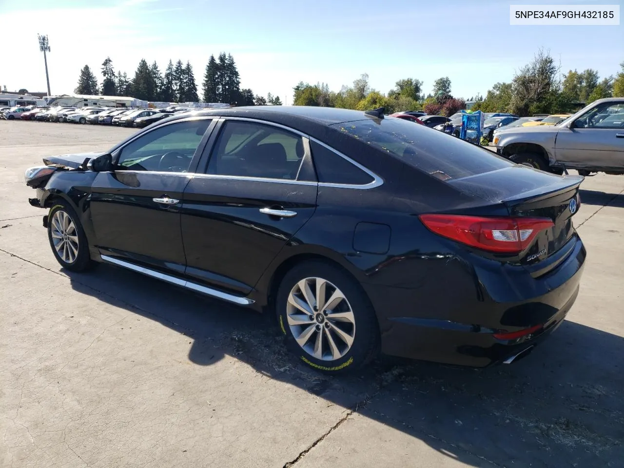 2016 Hyundai Sonata Sport VIN: 5NPE34AF9GH432185 Lot: 72553434