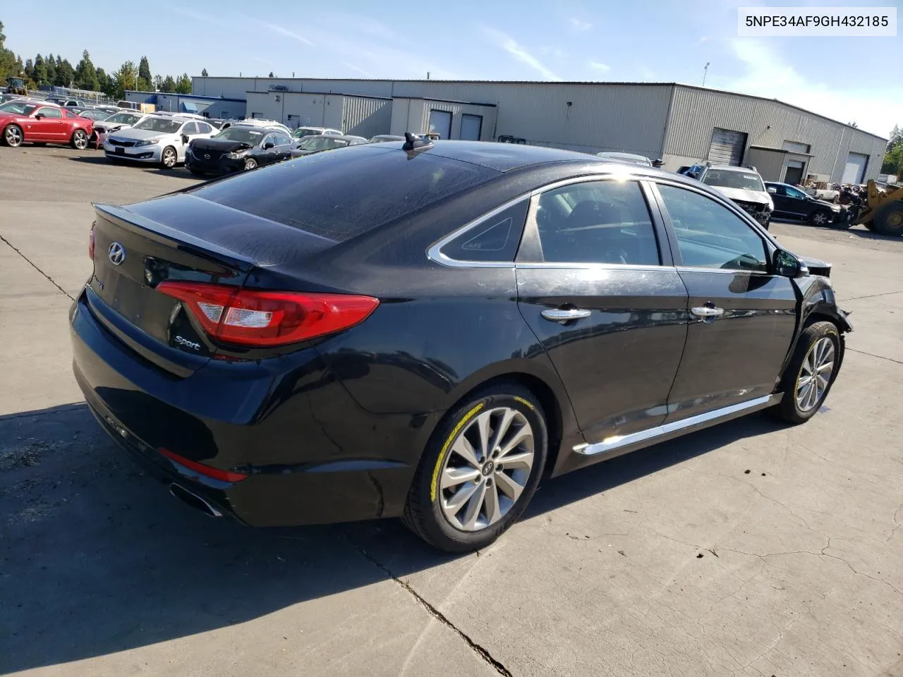 2016 Hyundai Sonata Sport VIN: 5NPE34AF9GH432185 Lot: 72553434