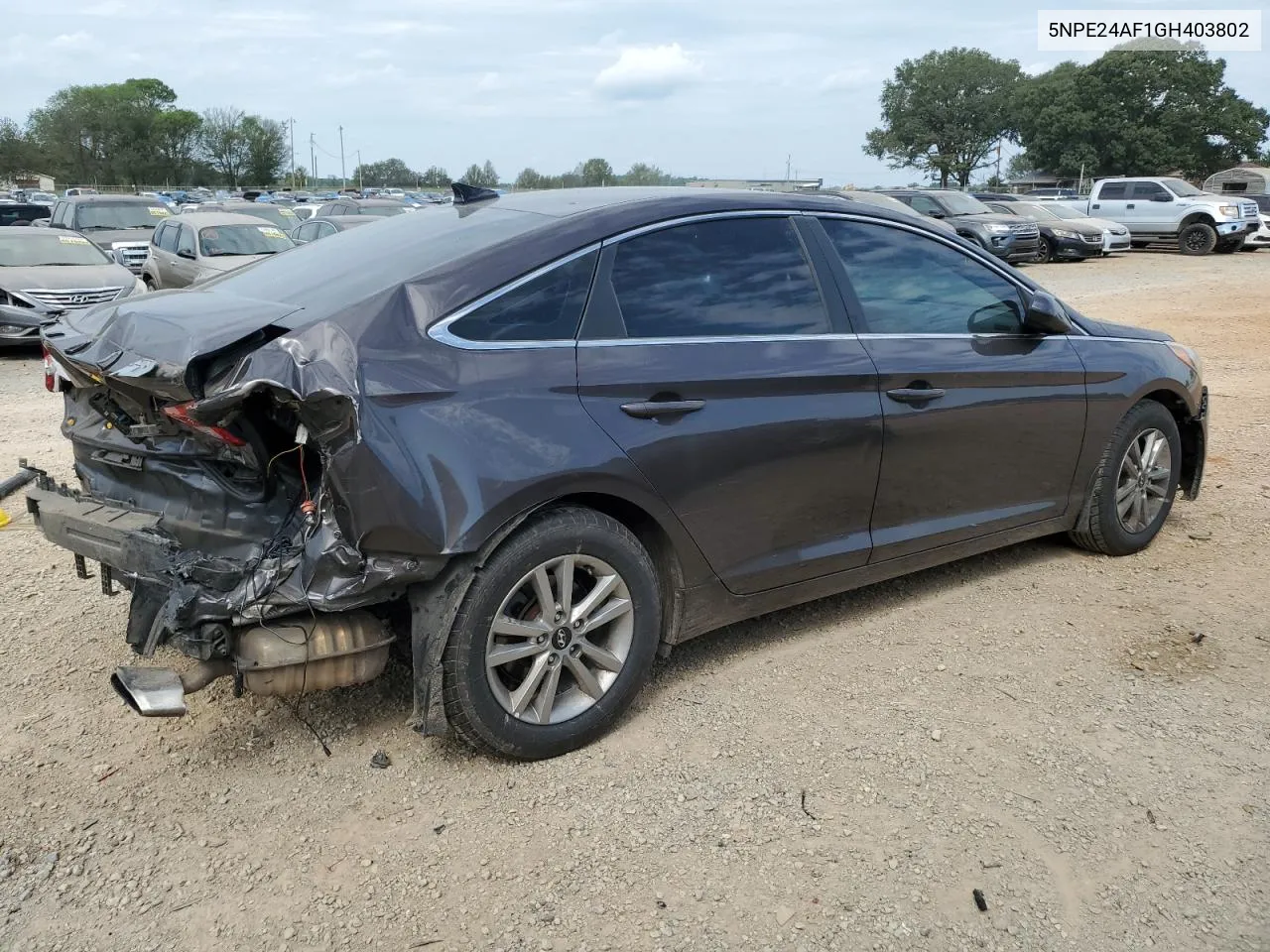 2016 Hyundai Sonata Se VIN: 5NPE24AF1GH403802 Lot: 72590454