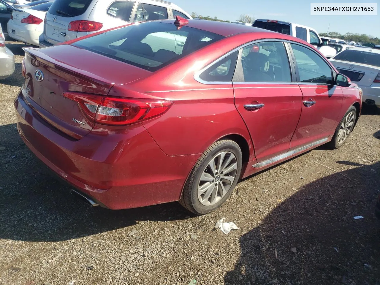 2016 Hyundai Sonata Sport VIN: 5NPE34AFXGH271653 Lot: 72676084