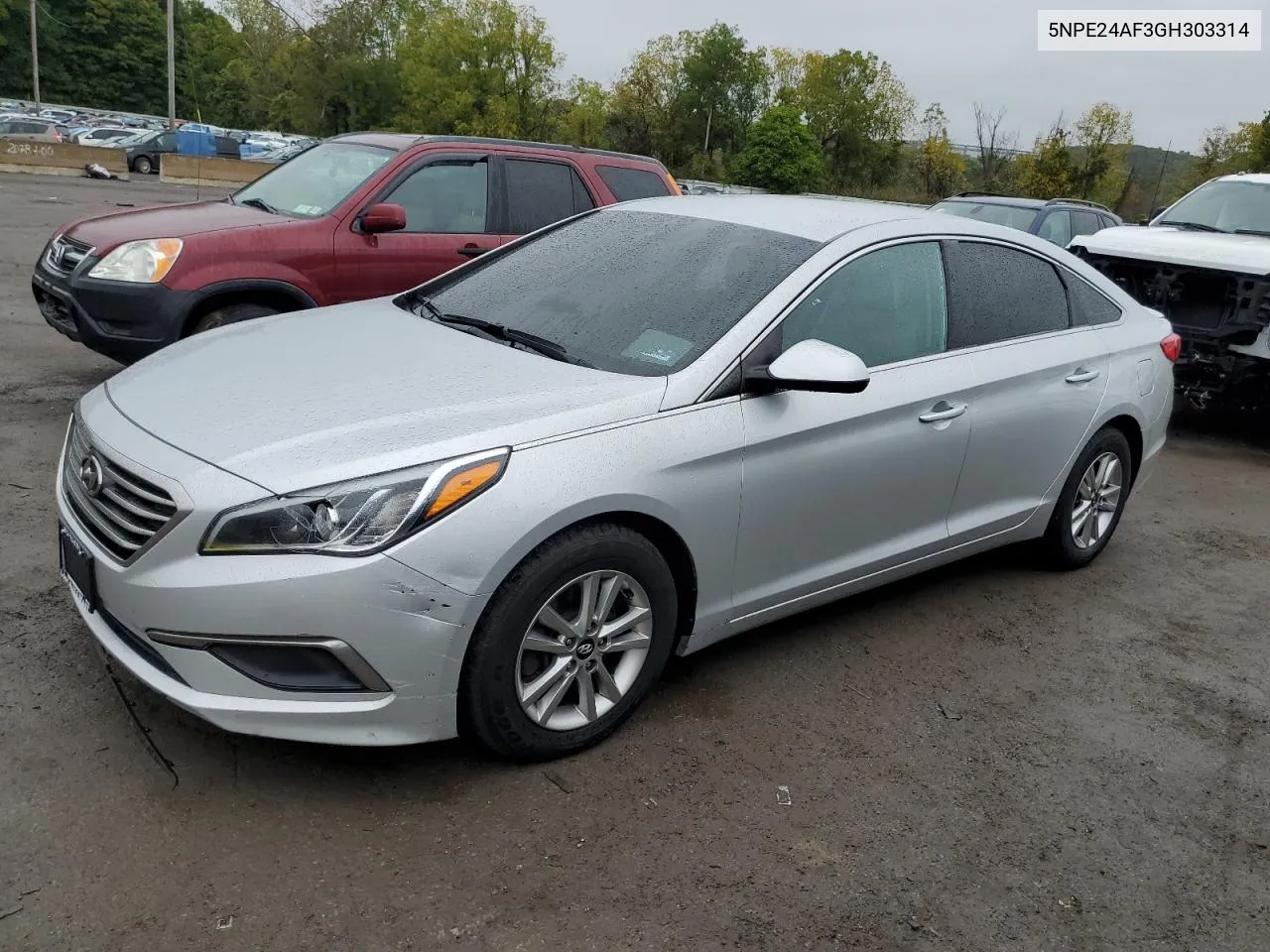 2016 Hyundai Sonata Se VIN: 5NPE24AF3GH303314 Lot: 72683514