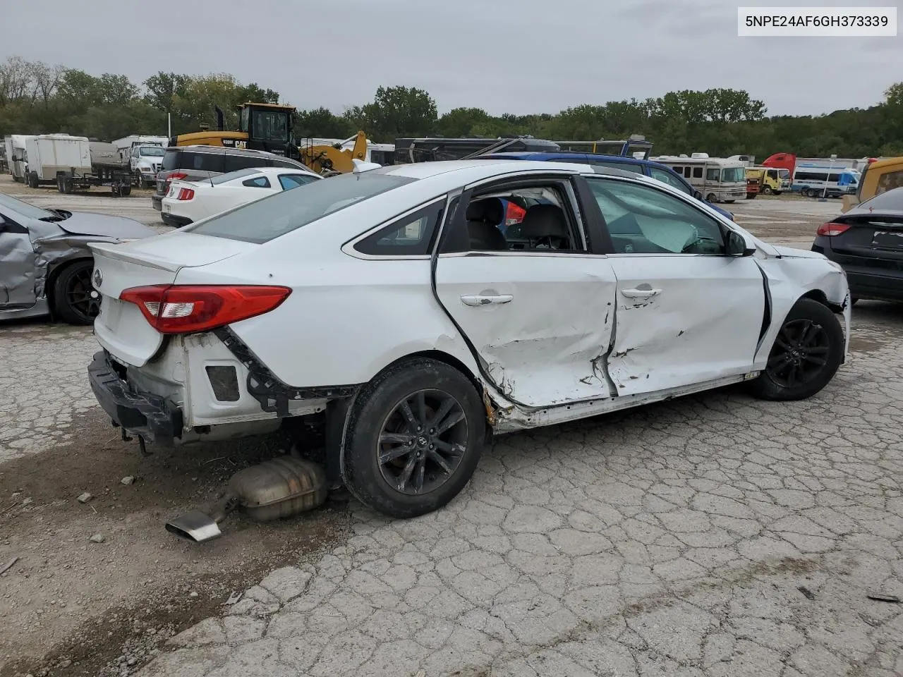 2016 Hyundai Sonata Se VIN: 5NPE24AF6GH373339 Lot: 72766194