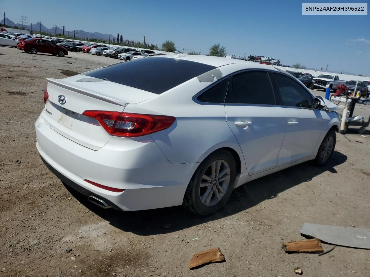 5NPE24AF2GH396522 2016 Hyundai Sonata Se