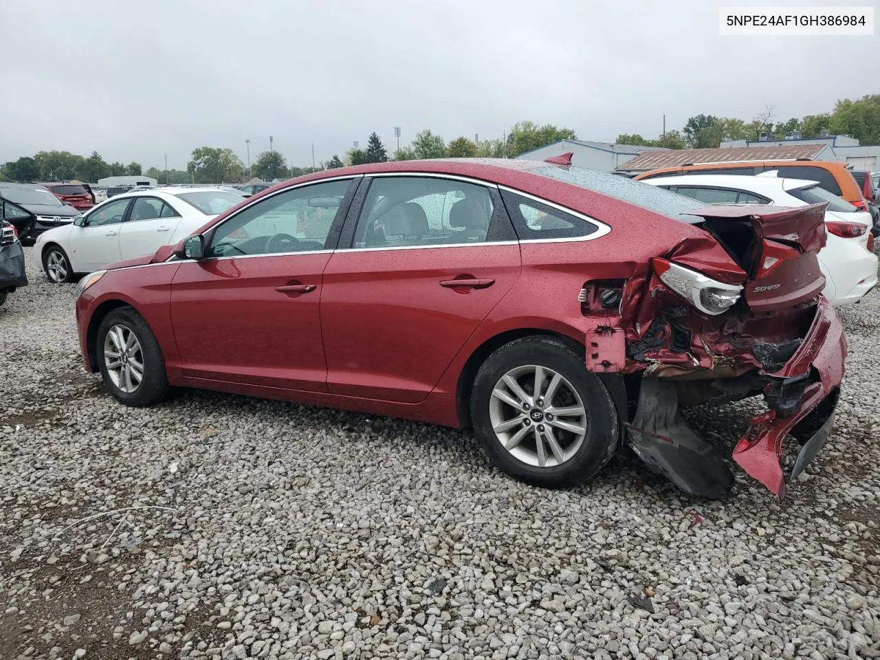 2016 Hyundai Sonata Se VIN: 5NPE24AF1GH386984 Lot: 72966154