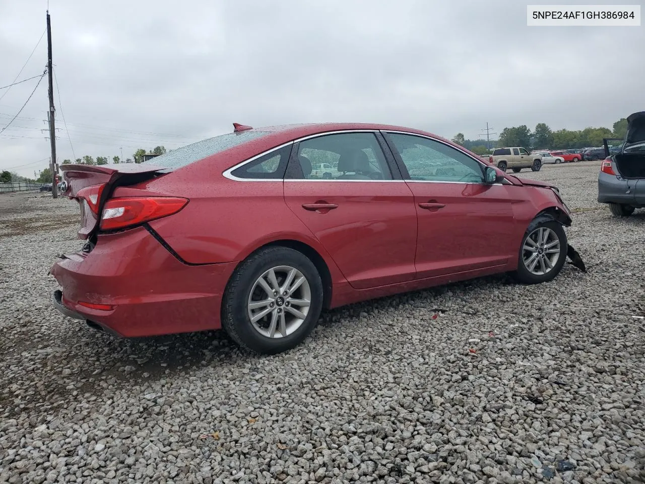 2016 Hyundai Sonata Se VIN: 5NPE24AF1GH386984 Lot: 72966154