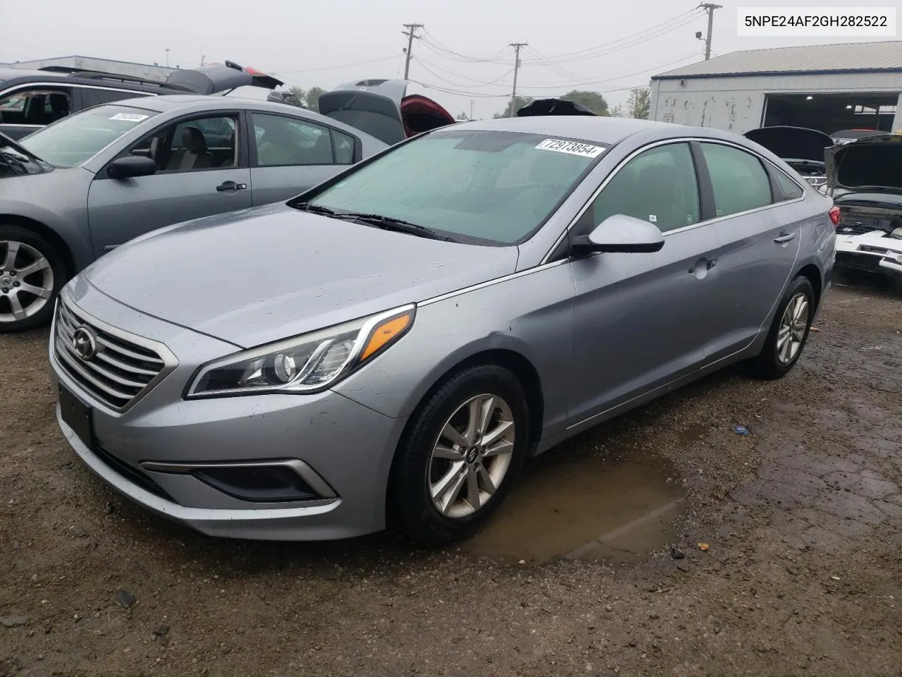 2016 Hyundai Sonata Se VIN: 5NPE24AF2GH282522 Lot: 72973854