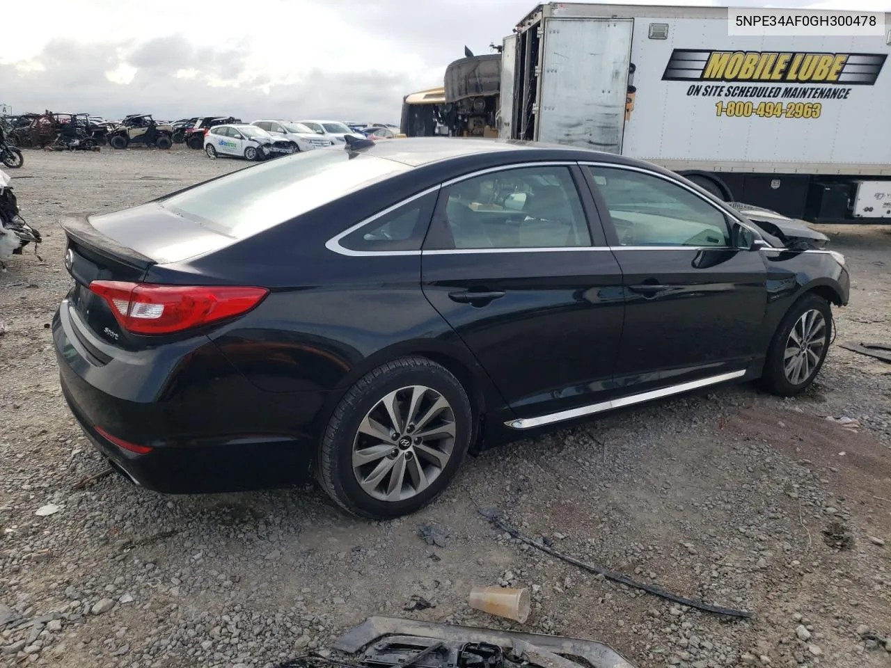 2016 Hyundai Sonata Sport VIN: 5NPE34AF0GH300478 Lot: 73104364