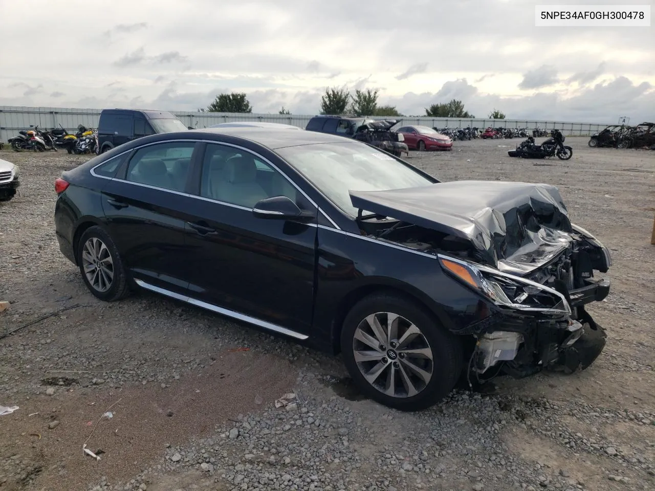 5NPE34AF0GH300478 2016 Hyundai Sonata Sport