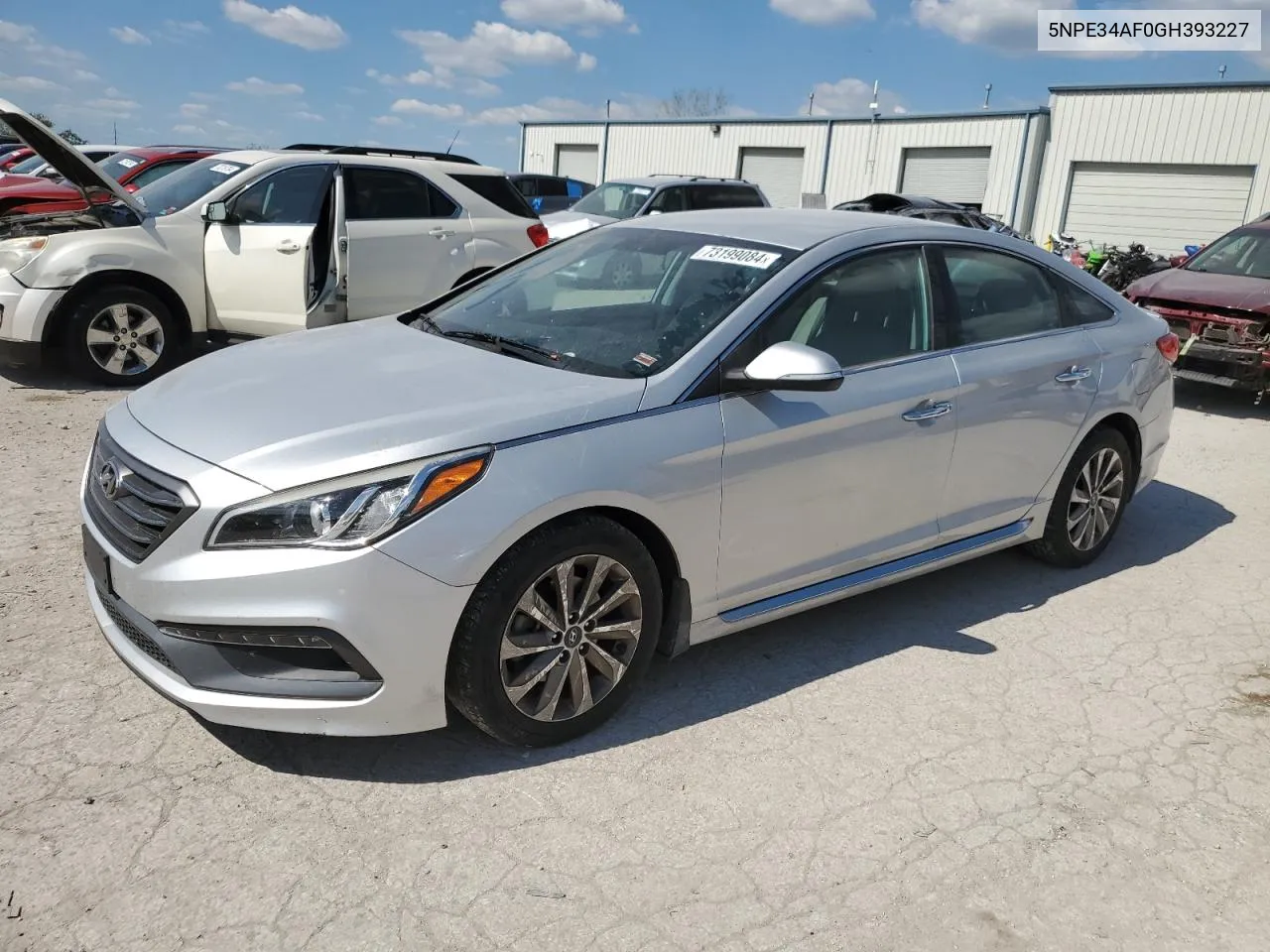 2016 Hyundai Sonata Sport VIN: 5NPE34AF0GH393227 Lot: 73199084