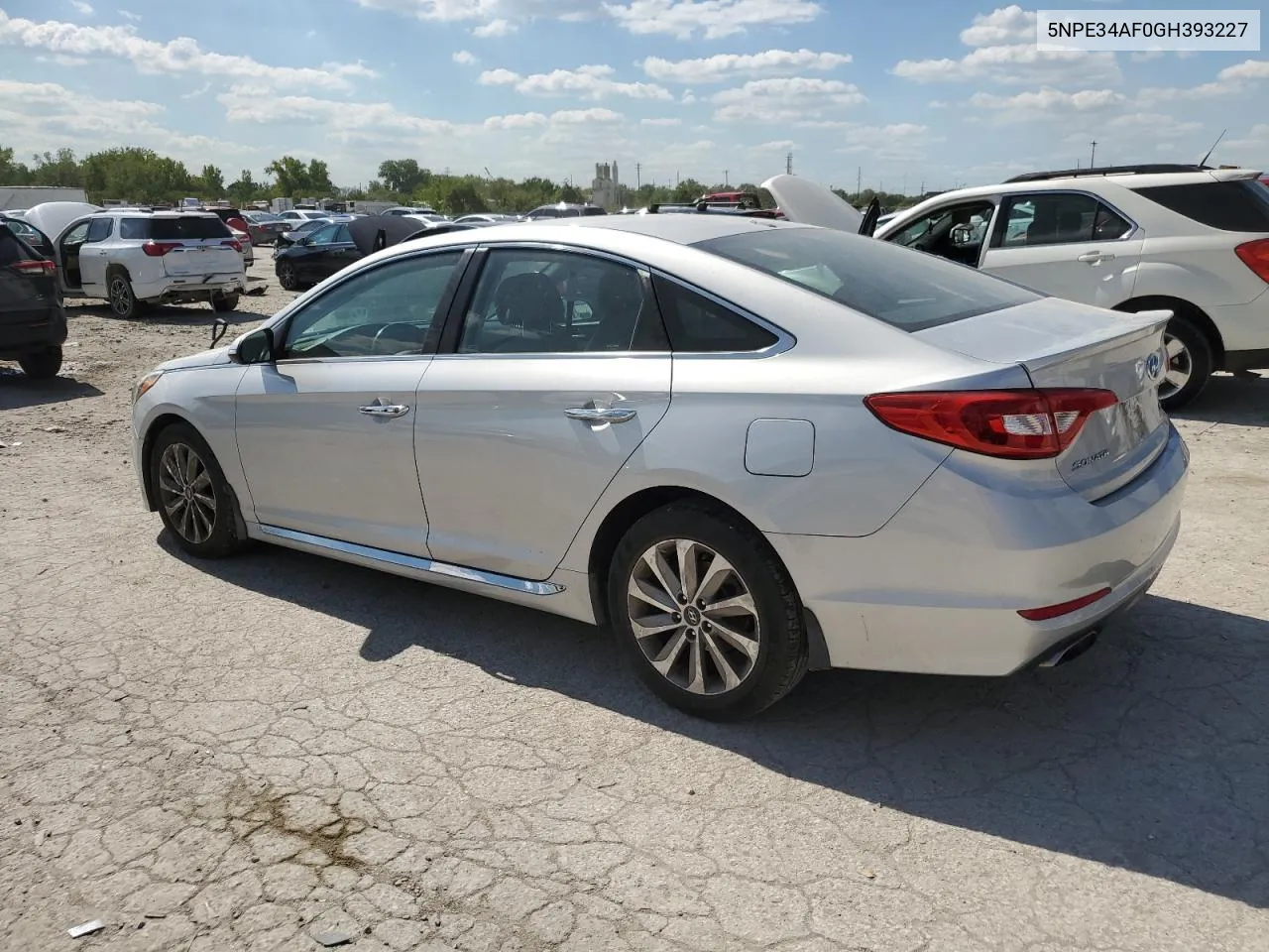 2016 Hyundai Sonata Sport VIN: 5NPE34AF0GH393227 Lot: 73199084