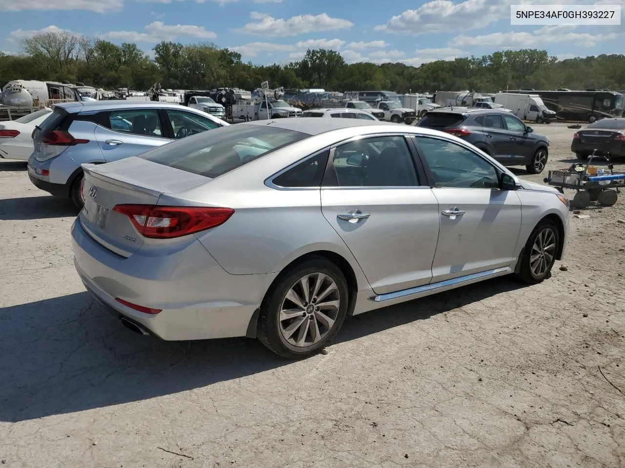 2016 Hyundai Sonata Sport VIN: 5NPE34AF0GH393227 Lot: 73199084